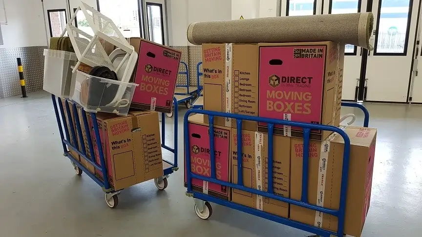 Professional moving tools and equipment in Birmingham